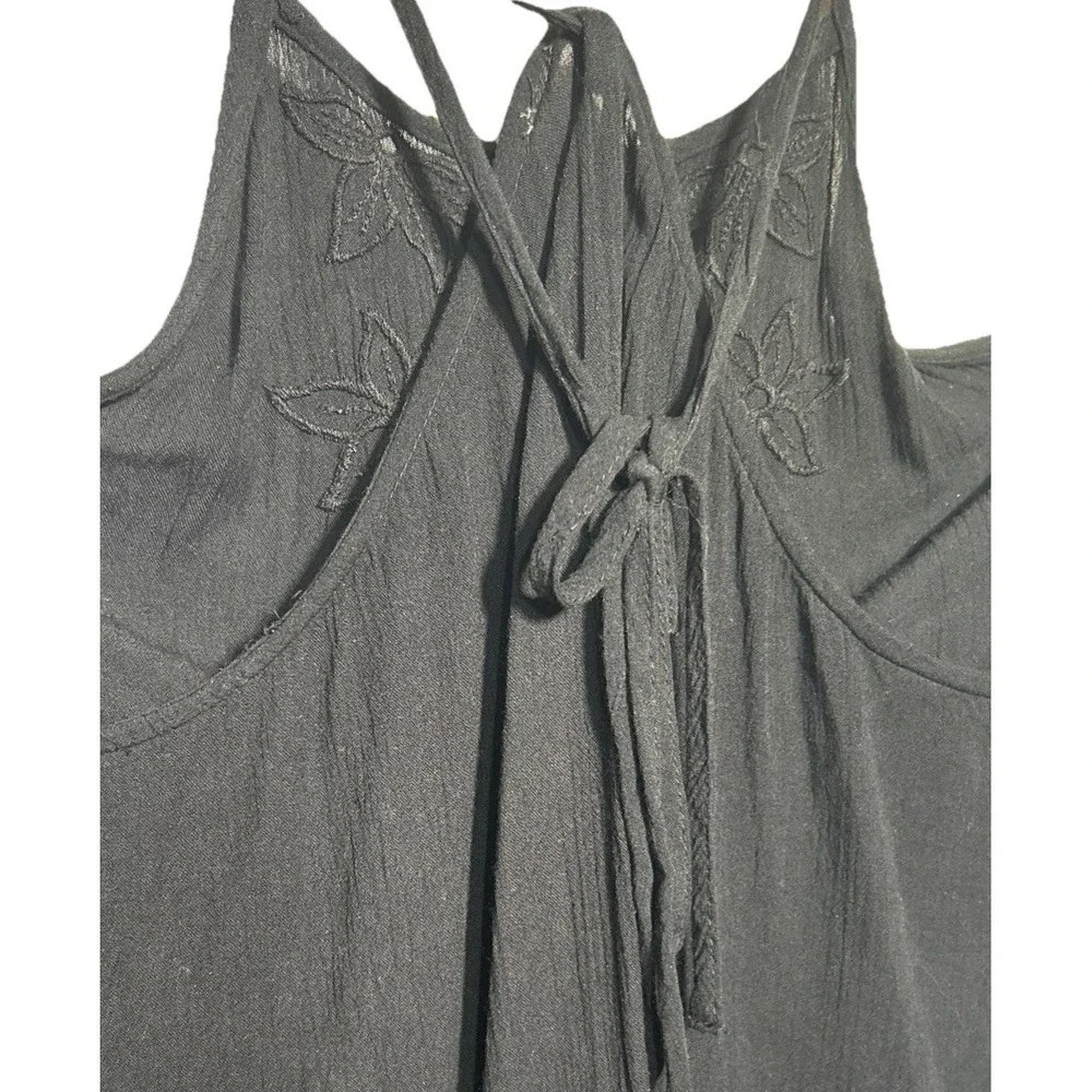 Free People Intimately Free Boho‎ Embroidered Tank Slip Dress Size Large